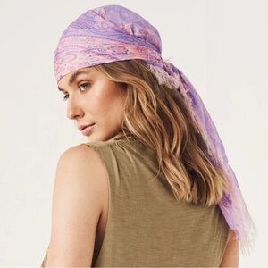 Spell Farrah Head Scarf in Lilac